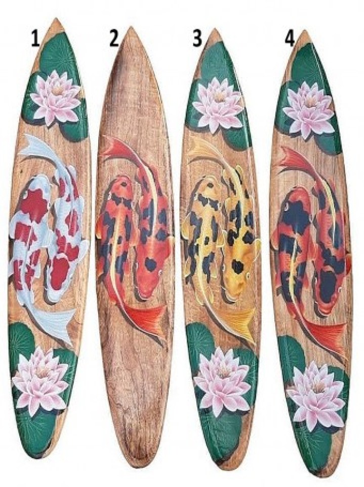 Deko Surfebrett aus Holz
